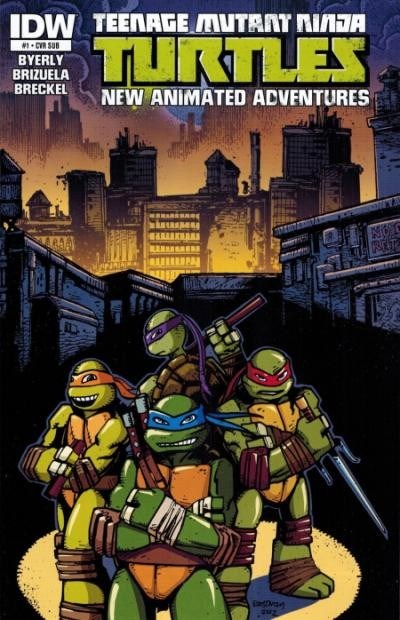 TEENAGE MUTANT NINJA TURTLES NEW ANIMATED ADVENTURES #1-SUB