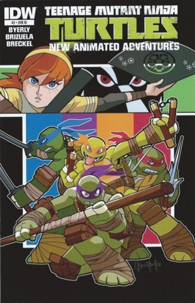 TEENAGE MUTANT NINJA TURTLES NEW ANIMATED ADVENTURES #2-RI