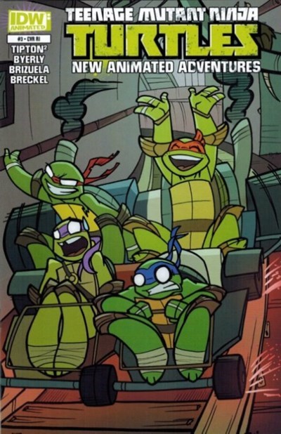 TEENAGE MUTANT NINJA TURTLES NEW ANIMATED ADVENTURES #3B