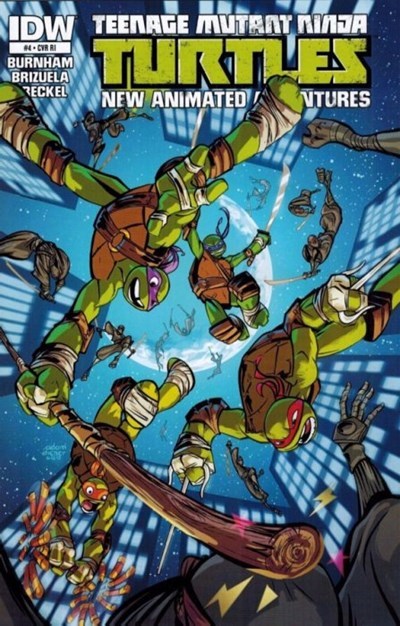 TEENAGE MUTANT NINJA TURTLES NEW ANIMATED ADVENTURES #4-RI