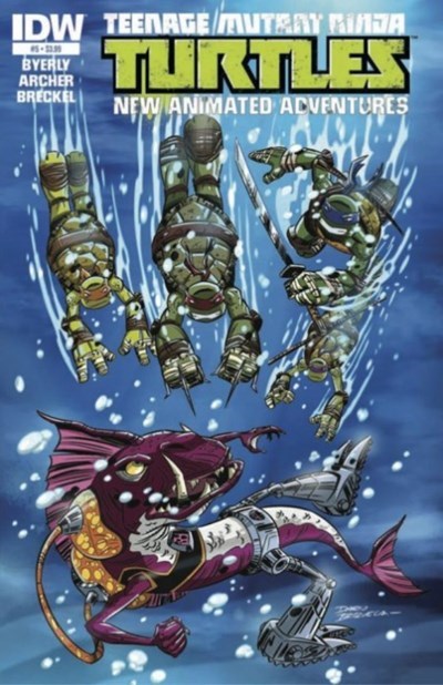 TEENAGE MUTANT NINJA TURTLES NEW ANIMATED ADVENTURES #5