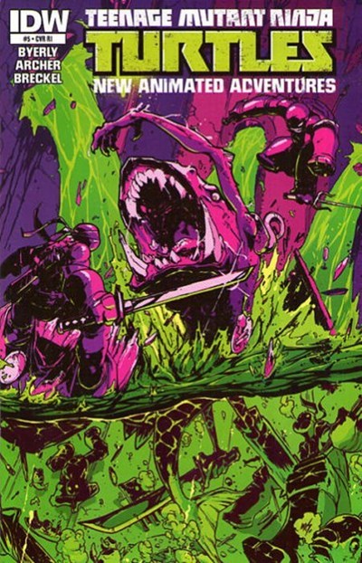 TEENAGE MUTANT NINJA TURTLES NEW ANIMATED ADVENTURES #5B
