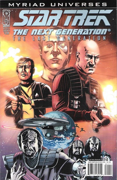 STAR TREK: THE NEXT GENERATION - THE LAST GENERATION #1
