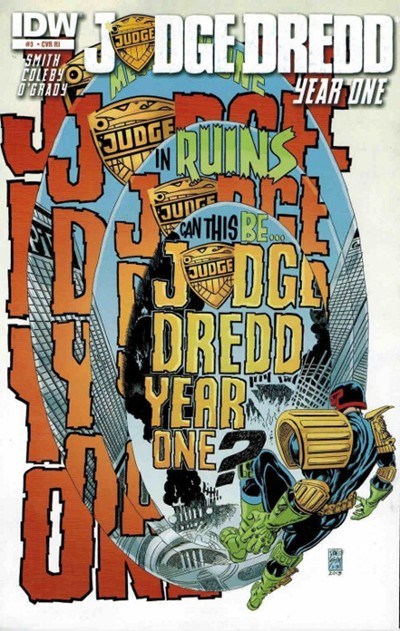 JUDGE DREDD: YEAR ONE #3-RI
