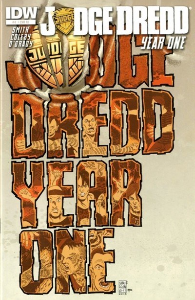 JUDGE DREDD: YEAR ONE #4-RI