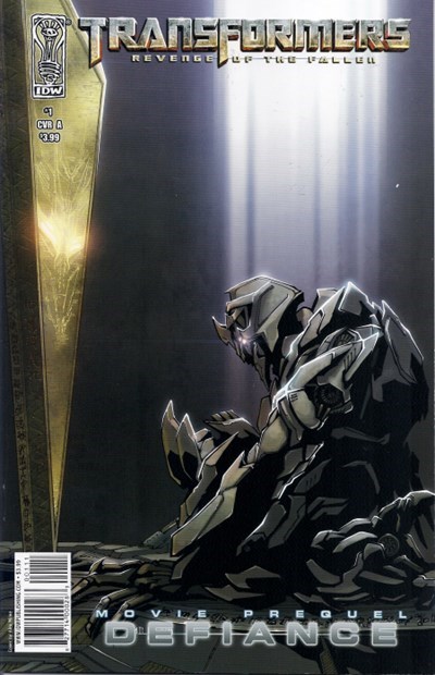 TRANSFORMERS: REVENGE OF THE FALLEN MOVIE PREQUEL - DEFIANCE #1