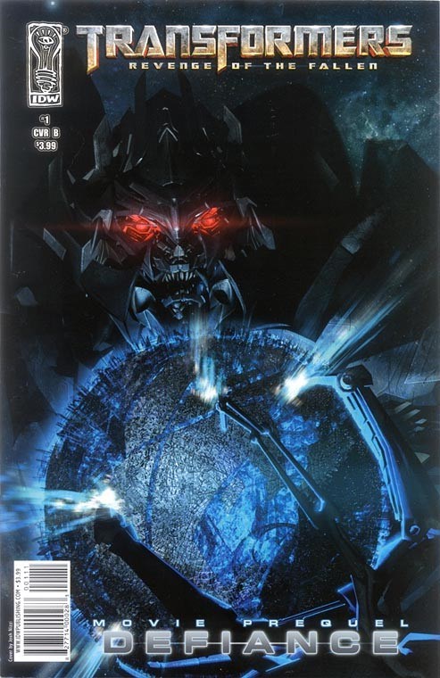 TRANSFORMERS: REVENGE OF THE FALLEN MOVIE PREQUEL - DEFIANCE #1B
