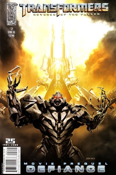 TRANSFORMERS: REVENGE OF THE FALLEN MOVIE PREQUEL - DEFIANCE #2B