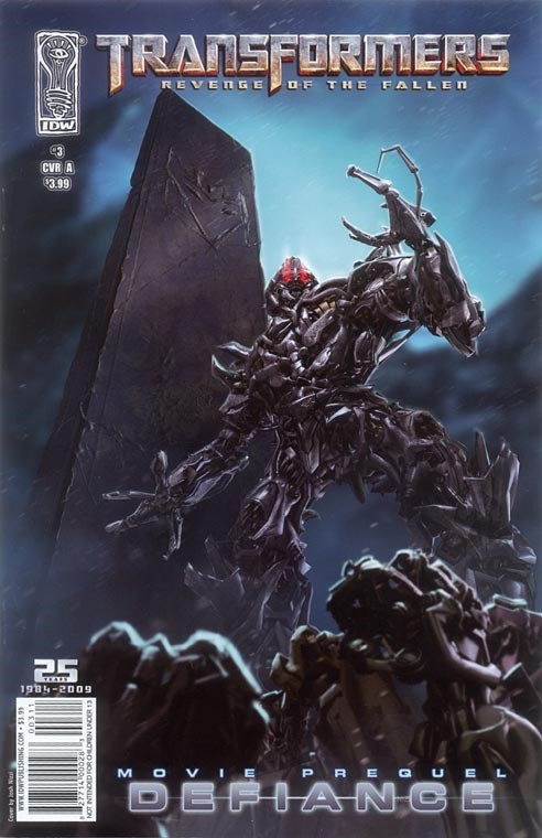 TRANSFORMERS: REVENGE OF THE FALLEN MOVIE PREQUEL - DEFIANCE #3B