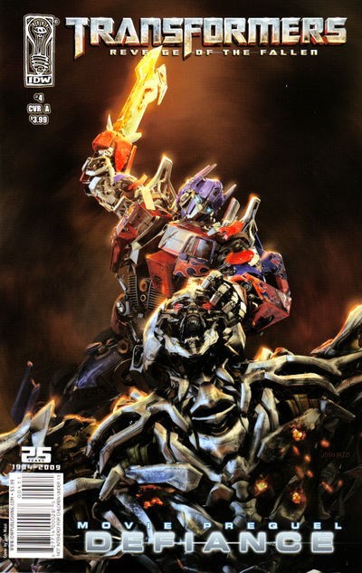 TRANSFORMERS: REVENGE OF THE FALLEN MOVIE PREQUEL - DEFIANCE #4