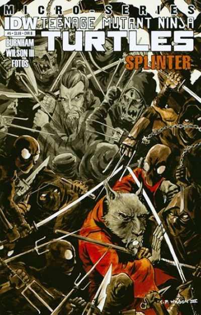 TEENAGE MUTANT NINJA TURTLES MICROSERIES: SPLINTER #5B