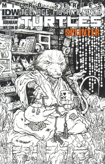 TEENAGE MUTANT NINJA TURTLES MICROSERIES: SPLINTER #5-RI-C