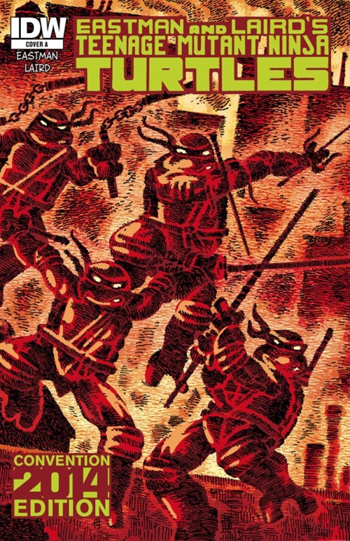 TEENAGE MUTANT NINJA TURTLES #1-SDCC