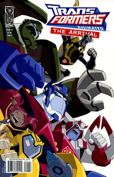 TRANSFORMERS ANIMATED: ARRIVAL #1B