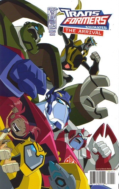TRANSFORMERS ANIMATED: ARRIVAL #1-RI