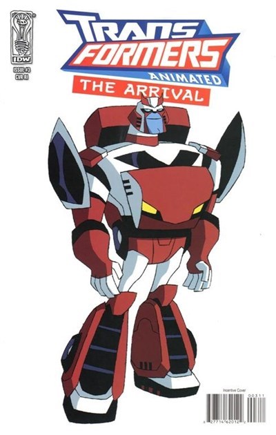 TRANSFORMERS ANIMATED: ARRIVAL #3-RI