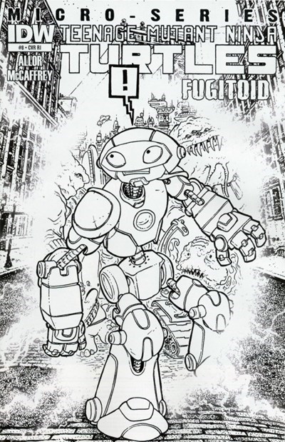 TEENAGE MUTANT NINJA TURTLES MICROSERIES: FUGITOID #1-RI-C