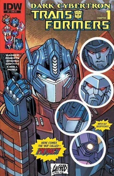 THE TRANSFORMERS: DARK CYBERTRON #1-VACC