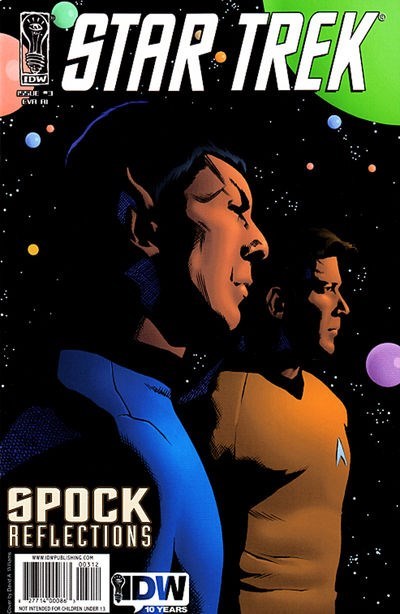 STAR TREK: SPOCK REFLECTIONS #3B