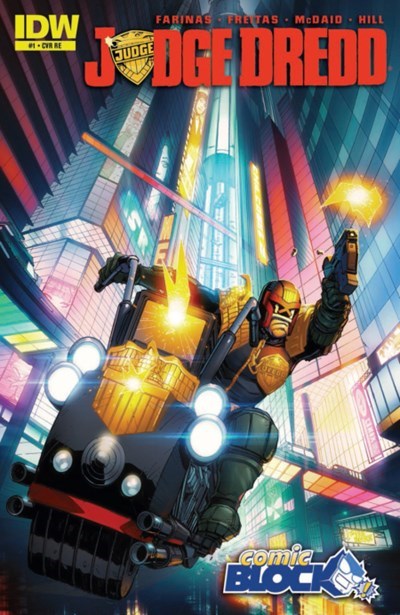 JUDGE DREDD #1-BLOCK-D