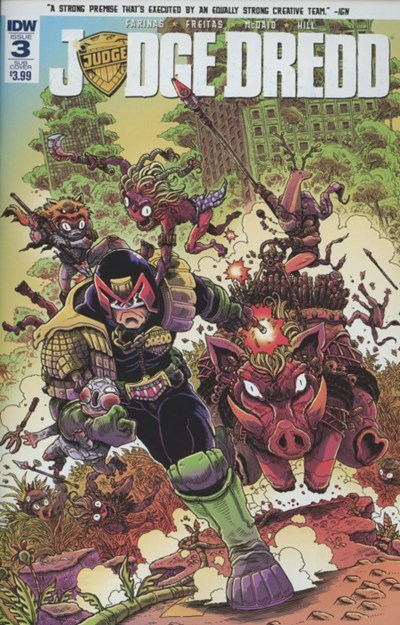 JUDGE DREDD #3-SUB