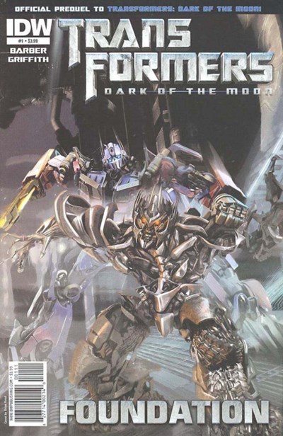 TRANSFORMERS 3 MOVIE PREQUEL: FOUNDATION #1