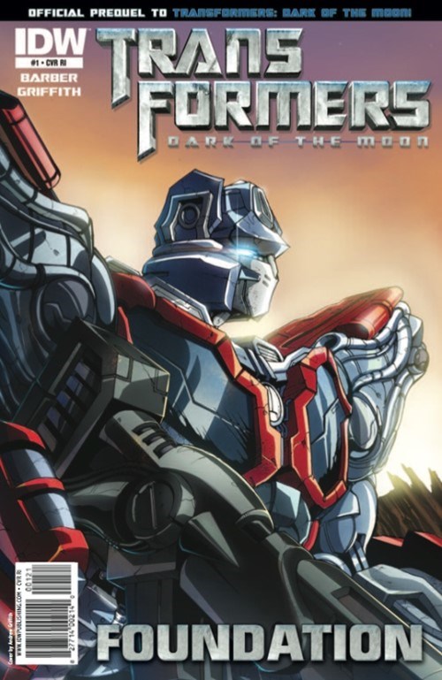 TRANSFORMERS 3 MOVIE PREQUEL: FOUNDATION #1B