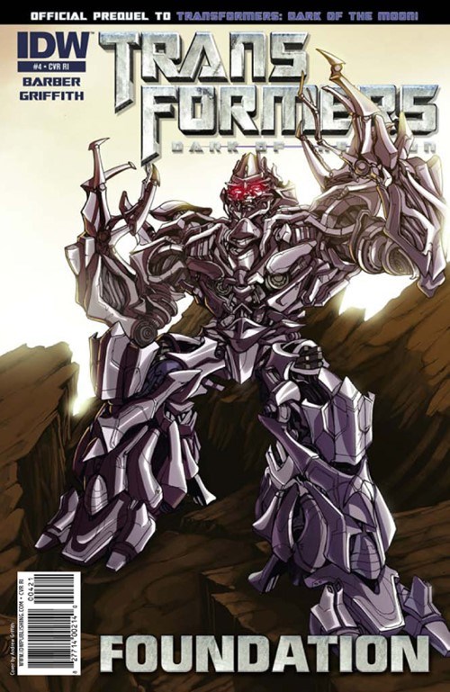 TRANSFORMERS 3 MOVIE PREQUEL: FOUNDATION #4B