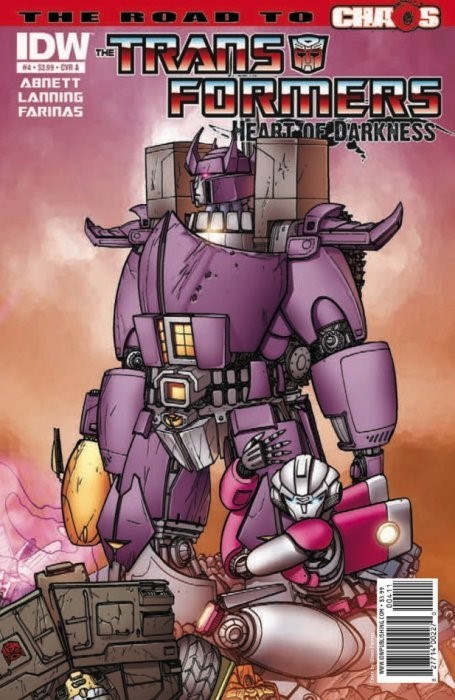 TRANSFORMERS: HEART OF DARKNESS #4