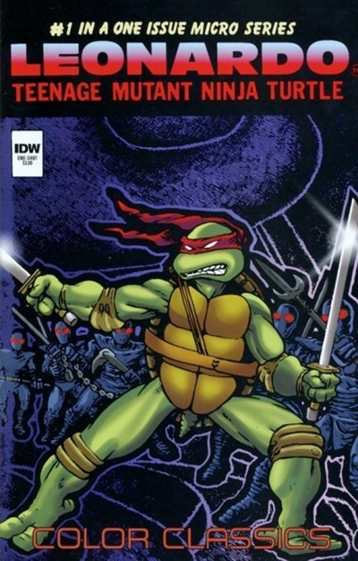 TEENAGE MUTANT NINJA TURTLES COLOR CLASSICS MICRO-SERIES: LEONARDO #1