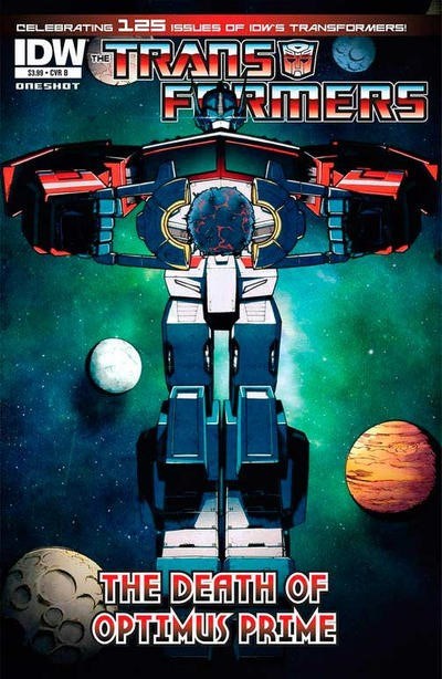 TRANSFORMERS: THE DEATH OF OPTIMUS PRIME #1B