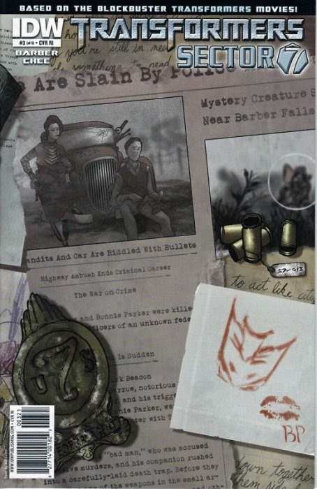 TRANSFORMERS: SECTOR 7 #3B