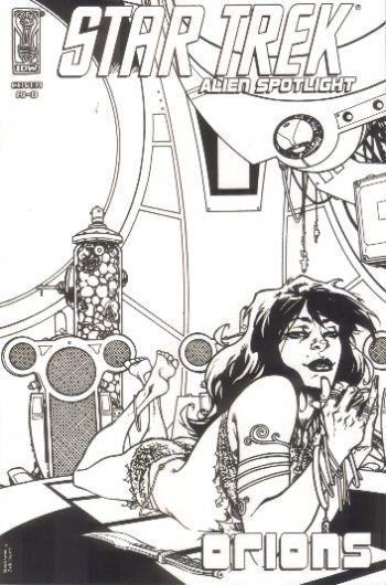 STAR TREK: ALIEN SPOTLIGHT - ORIONS #1-RI-D