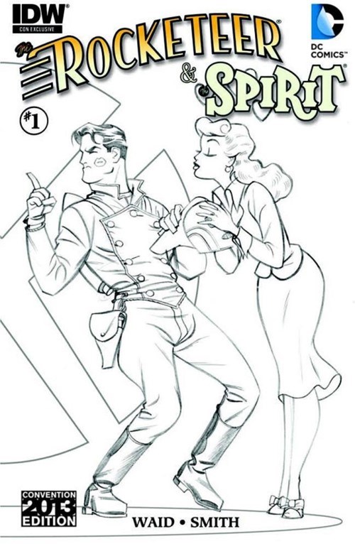 ROCKETEER, THE/THE SPIRIT: PULP FRICTION #1B
