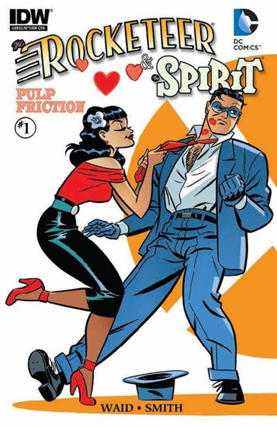 ROCKETEER, THE/THE SPIRIT: PULP FRICTION #1-SUB