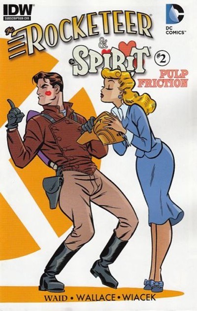 ROCKETEER, THE/THE SPIRIT: PULP FRICTION #2-SUB