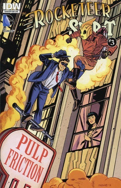 ROCKETEER, THE/THE SPIRIT: PULP FRICTION #3-SUB