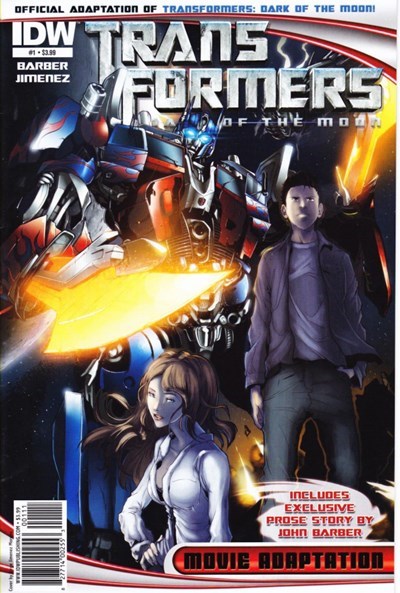 TRANSFORMERS: DARK OF THE MOON MOVIE ADAPTATION #1