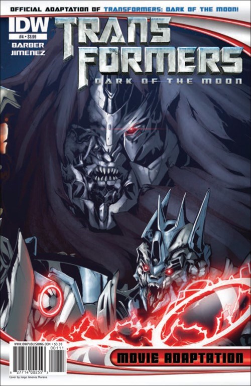 TRANSFORMERS: DARK OF THE MOON MOVIE ADAPTATION #4