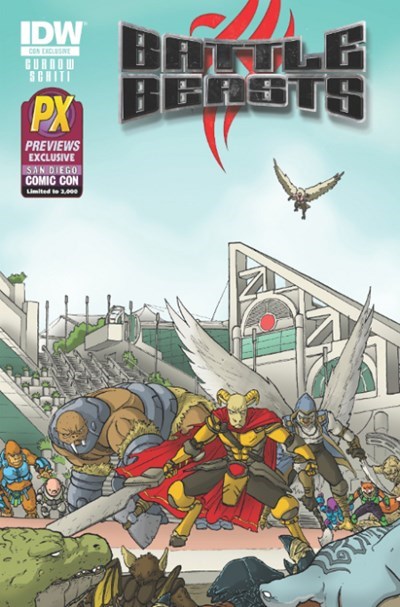 BATTLE BEASTS #1-PX-B