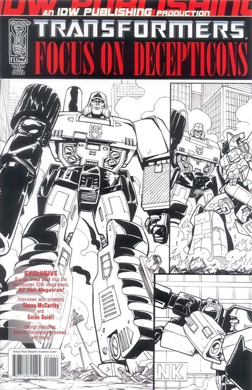 TRANSFORMERS FOCUS ON: DECEPTICONS #1B