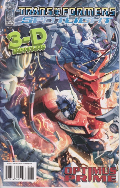 TRANSFORMERS SPOTLIGHT: OPTIMUS PRIME 3D EDITION #1