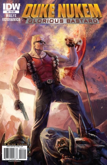 DUKE NUKEM: GLORIOUS BASTARD #4-RI