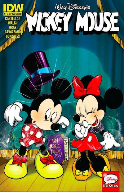 MICKEY MOUSE #1-4CGRL