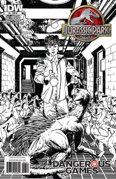 JURASSIC PARK: DANGEROUS GAMES #3-RI-B