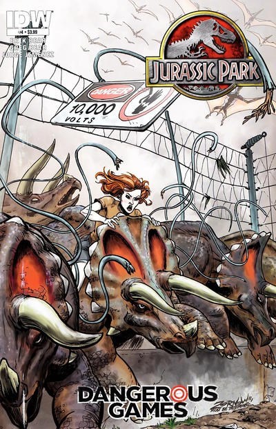 JURASSIC PARK: DANGEROUS GAMES #4