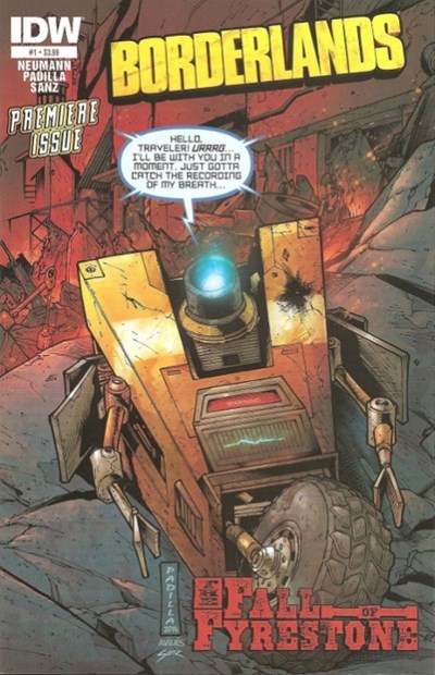 BORDERLANDS: THE FALL OF FYRESTONE #1