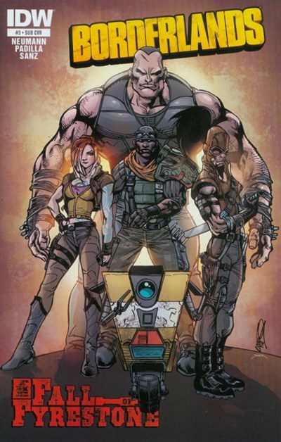 BORDERLANDS: THE FALL OF FYRESTONE #3-SUB