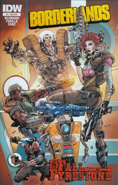 BORDERLANDS: THE FALL OF FYRESTONE #4-SUB