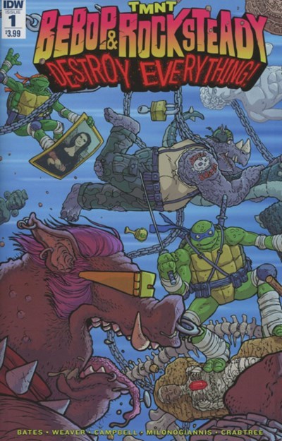 TEENAGE MUTANT NINJA TURTLES BEBOP & ROCKSTEADY DESTROY EVERYTHING #1